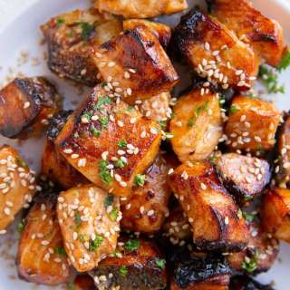 Air Fryer Salmon Bites