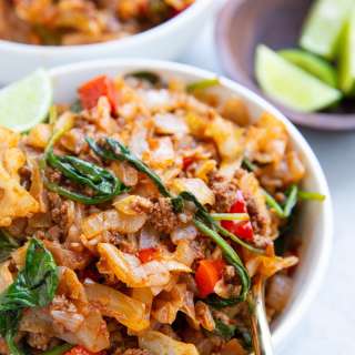 Mexican Ground Beef and Cabbage