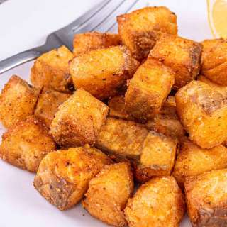 Air Fryer Salmon Bites