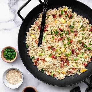Whole30 Paleo Cauliflower Fried Rice