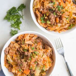 Unstuffed Cabbage Bowls