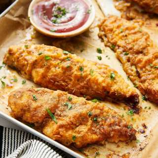 Oven-Fried Chicken Breasts