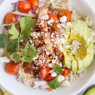 Chicken Burrito Bowls