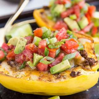 Keto Spaghetti Squash Burrito Bowls