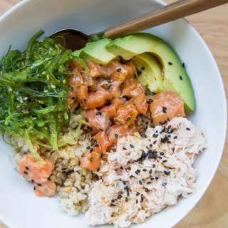 Salmon Poke Bowls