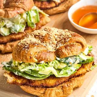 Crispy Chicken Croissant Sandwich