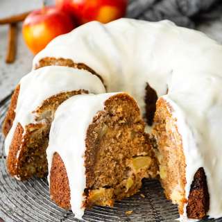 Apple Bundt Cake with Cream Cheese Frosting