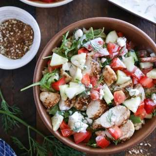Za'atar Baked Chicken Bowls
