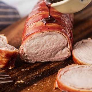 Bacon-Wrapped Pork Tenderloin