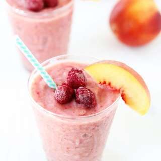 Peach Raspberry Smoothie