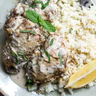 Easy Middle Eastern Keto Slow-Cooker Chicken Thighs