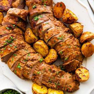 Pork Tenderloin with Potatoes