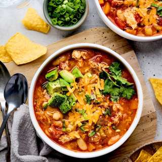 Buffalo Chicken Chili