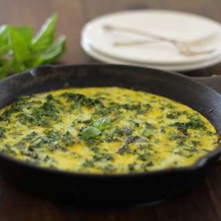 Zucchini and Kale Frittata