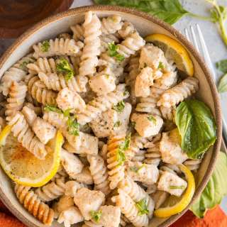 30-Minute Gluten-Free Dairy-Free Creamy Chicken Pasta