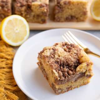 Almond Flour Lemon Coffee Cake