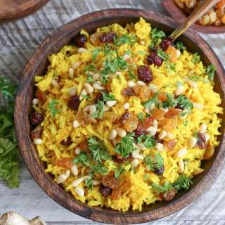 Ginger and Turmeric Aromatic Rice