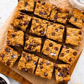 Flourless Peanut Butter Blondies
