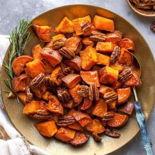 Maple Roasted Sweet Potatoes
