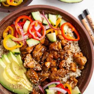 Crock pot Sesame Honey Garlic Chicken