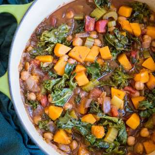 Butternut Squash and Chickpea Chili