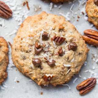 Almond Flour Cowboy Cookies