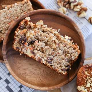 Paleo Carrot Cake Banana Bread Recipe