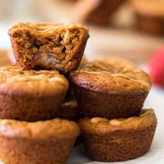 Egg Muffin Recipe with Peanut Butter and Strawberries {Gluten Free, Vegetarian, High Protein + Super Simple}