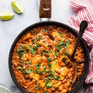 Mexican Keto Ground Beef Casserole