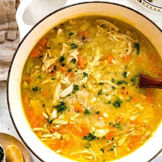 Easy Chicken and Rice Soup