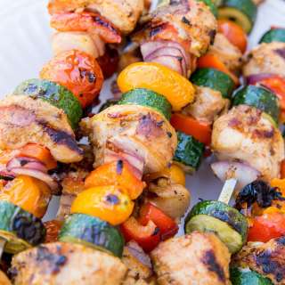 Grilled Chicken Kabobs