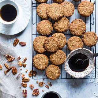 Brown Sugar Chewy Butter Pecan Cookies