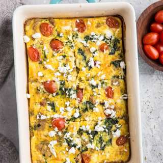 Mediterranean Breakfast Casserole