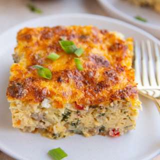 Cottage Cheese Breakfast Casserole