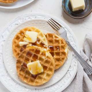 Gluten-Free Sourdough Waffles