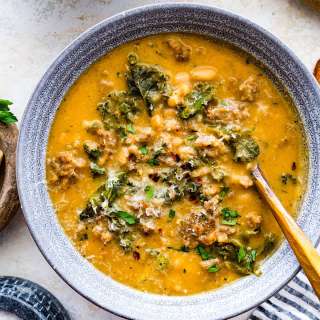 Sausage Kale White Bean Soup