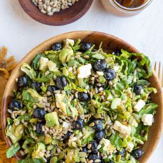 Blueberry Avocado Sunflower Seed Chopped Salad