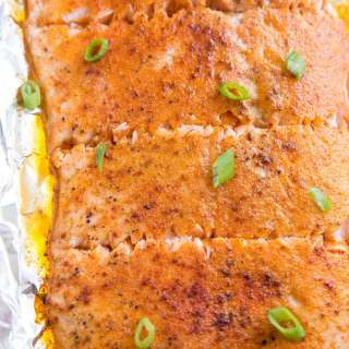 Grilled Salmon in Foil