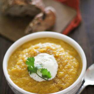 Crock Pot Butternut Squash and Parsnip Soup