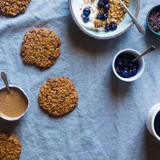 Healthy Oatmeal Breakfast Cookies with Granola