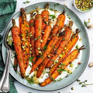 Roasted Carrots with Whipped Feta Recipe