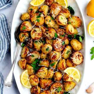 Lemon Parmesan Roasted Potatoes