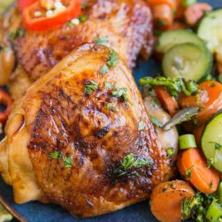 Baked Teriyaki Chicken Thighs