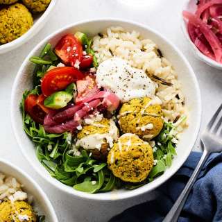 Crispy Chickpea Meatballs