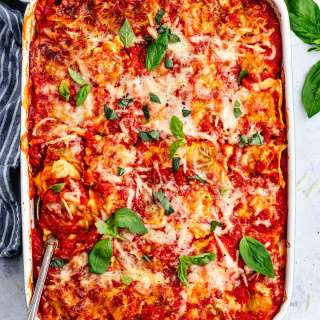 Easy Ravioli Lasagna