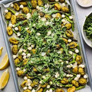 Spring Sheet Pan Gnocchi