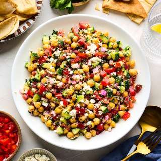 Mediterranean Chickpea Salad