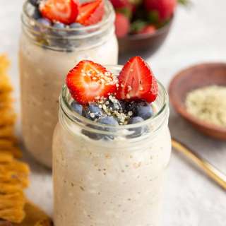 Cottage Cheese Overnight Oats