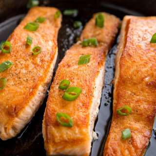 Crispy Seared Salmon