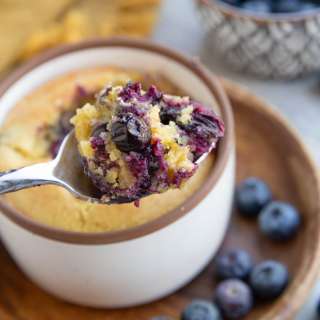 Single-Serve Blueberry Muffin Recipe